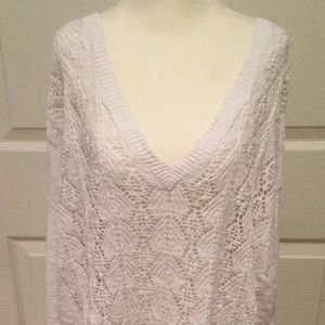 Torrid Women’s Sweater Size 2 Pullover Lace V-neck